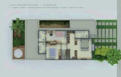 Imagem 13: Le Jardin. Casas 3 suítes Parque das Laranjeiras. Confira a descrição