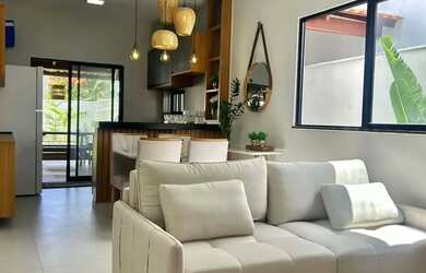 Imagem: A casa em condomínio possui 3 Dormitórios, 3 Banheiros, 2