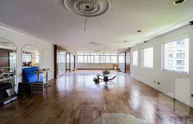 Imagem: O apartamento na cobertura possui 4 Dormitórios, 5 Banheiros