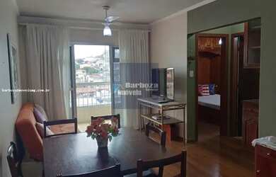 Imagem: O apartamento possui 1 Dormitório, 1 Banheiro, 1 Vaga na garagem