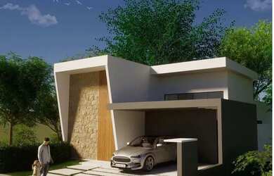 Imagem: A casa em condomínio possui 3 Dormitórios, 3 Banheiros, 2