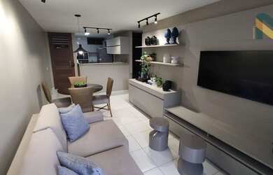 Imagem: O apartamento e possui 2 Dormitórios, Suítes, 2 Banheiros