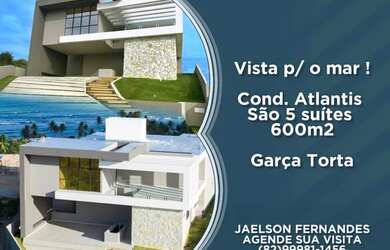 Imagem: A casa possui 5 Dormitórios, 5 Banheiros, 3 Vagas na garagem