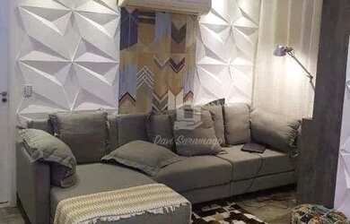 Imagem: O apartamento possui 2 Dormitórios, 1 Banheiro, 2 Vagas na