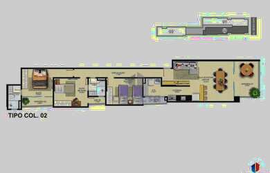 Imagem 9: Apartamento 3 quartos, frente para a Praia do Morro em Guarapari