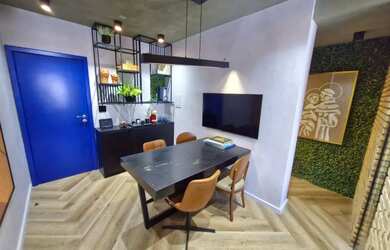 Imagem 4: Excelente sala comercial moderna, tudo incluso, à venda no Horto Florestal