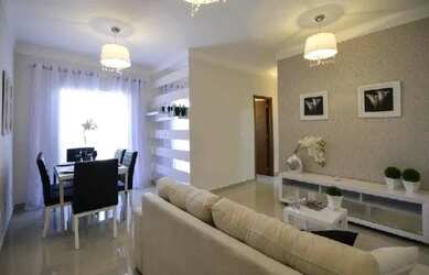 Imagem: O apartamento possui 3 Dormitórios, 2 Banheiros, 2 Vagas na