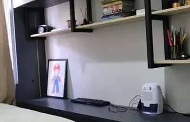 Imagem: A casa em condomínio possui 3 Dormitórios, 2 Banheiros, 2