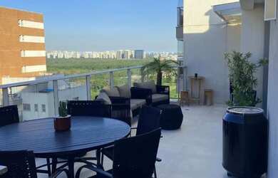 Imagem 13: Barra da Tijuca COBERTURA com os móveis planejados por toda casa quartos