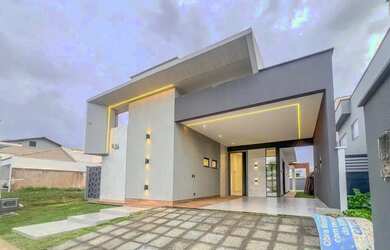 Imagem: A casa em condomínio possui 3 Dormitórios, 4 Banheiros, 3