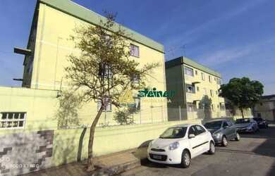 Imagem: O apartamento possui 1 Dormitório, 1 Banheiro, 1 Vaga na garagem