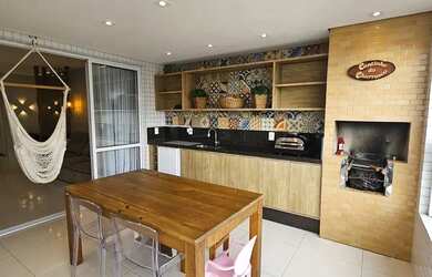 Imagem: O apartamento possui 3 Dormitórios, 4 Banheiros, 2 Vagas na