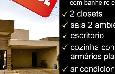 Imagem 1: Excelente casa a venda no Condomínio Buona Vita- Araraquara