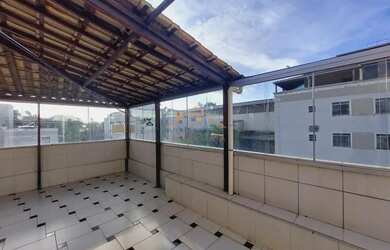 Imagem: O apartamento na cobertura possui 3 Dormitórios, 2 Banheiros