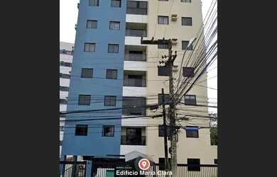 Imagem: O apartamento possui 1 Dormitório, 1 Banheiro, 1 Vaga na garagem