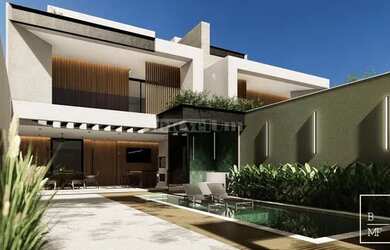 Imagem: A casa em condomínio possui 3 Dormitórios, 3 Banheiros, 3