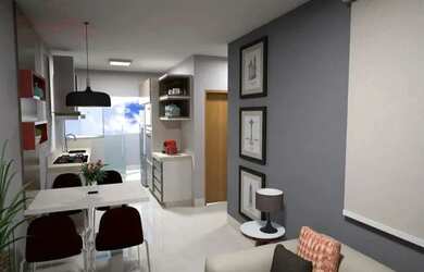 Imagem 2: Apartamento com 2 dormitórios à venda, 53 m² por R$ 305.000,00 - Bem...