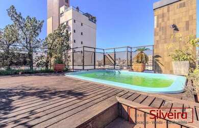 Imagem: O apartamento na cobertura possui 5 Dormitórios, 5 Banheiros