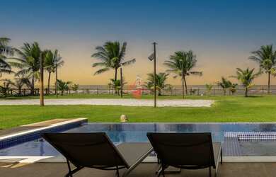 Imagem 2: Mansão dupla de frente para o mar em Guarajuba com 8 quartos