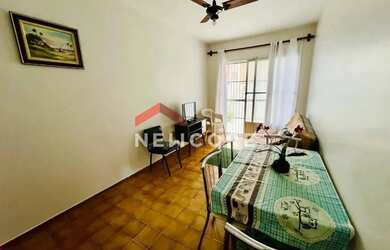 Imagem: O apartamento possui 1 Dormitório, 1 Banheiro, 1 Vaga na garagem