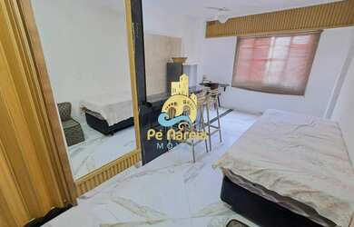 Imagem: A kitnet possui 1 Dormitório, 1 Banheiro, 1 Vaga na garagem