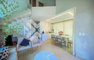 Imagem: A casa em condomínio possui 3 Dormitórios, 3 Banheiros, 2