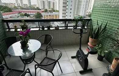 Imagem: O apartamento possui 4 Dormitórios, 4 Banheiros, 2 Vagas na