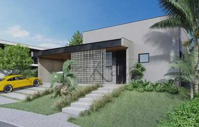 Imagem: A casa em condomínio possui 3 Dormitórios, 4 Banheiros, 4