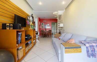 Imagem: O apartamento na cobertura possui 2 Dormitórios, 4 Banheiros