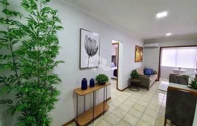 Imagem 4: Apartamento de 1 dormitório, mobiliado e climatizado, com churrasqueira,...