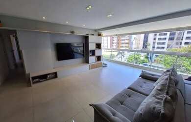 Imagem 5: APARTAMENTO 127m² 3 SUÍTES VARANDA INTEGRADA DEPENDÊNCIA 2 VAGAS INFRA...