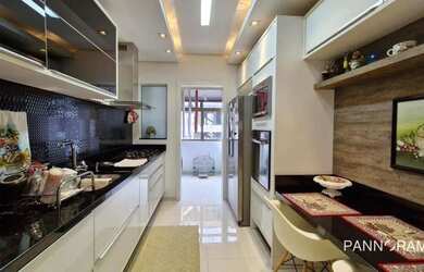 Imagem: O apartamento na cobertura possui 2 Dormitórios, 3 Banheiros