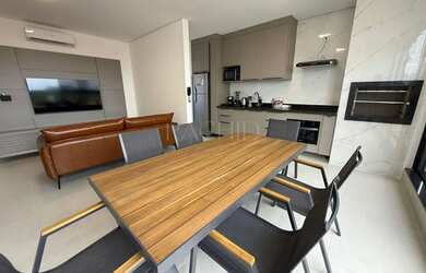 Imagem: O apartamento possui 1 Dormitório, 1 Banheiro, 1 Vaga na garagem