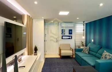 Imagem: O apartamento possui 2 Dormitórios, 2 Banheiros, 2 Vagas na