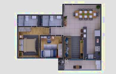 Imagem 9: Apartamentos com 2 a 3 quartos para venda em Caioba