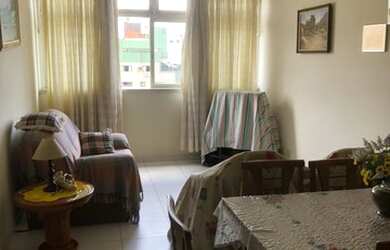 Imagem: O apartamento possui 1 Dormitório, 1 Banheiro, 1 Vaga na garagem