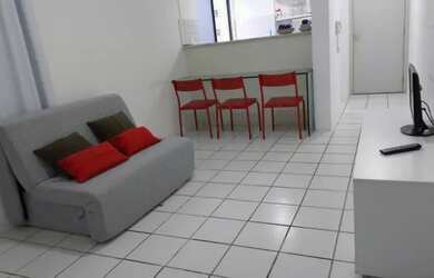 Imagem: O apartamento possui 1 Dormitório, 1 Banheiro, 36m² de Área