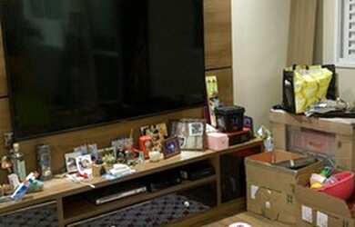 Imagem: O apartamento possui 3 Dormitórios, 1 Banheiro, 2 Vagas na