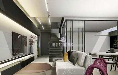 Imagem: A casa possui 3 Dormitórios, 3 Banheiros, 2 Vagas na garagem