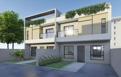 Imagem: A casa em condomínio possui 3 Dormitórios, 3 Banheiros, 2