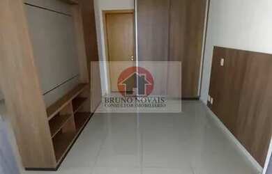 Imagem: O apartamento possui 1 Dormitório, 1 Banheiro, 1 Vaga na garagem