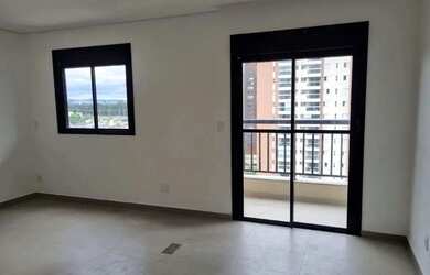 Imagem: O apartamento possui 1 Dormitório, 1 Banheiro, 1 Vaga na garagem