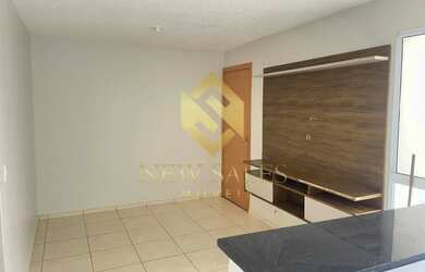 Imagem: O apartamento possui 2 Dormitórios, 1 Banheiro, 1 Vaga na garagem