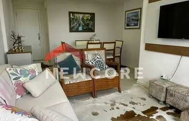 Imagem: O apartamento possui 3 Dormitórios, 3 Banheiros, 2 Vagas na