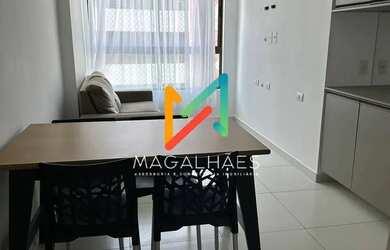 Imagem: O apartamento possui 1 Dormitório, 1 Banheiro, 1 Vaga na garagem