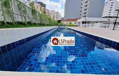 Imagem: O apartamento possui 1 Dormitório, 1 Banheiro, 1 Vaga na garagem