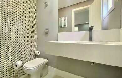 Imagem 10: Casa sensacional com piscina em condomínio fechado no Guarujá