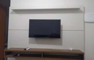 Imagem: O apartamento possui 2 Dormitórios, 2 Vagas na garagem e está