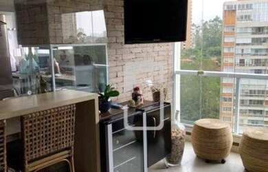 Imagem: O apartamento possui 2 Dormitórios, 3 Banheiros, 77m² de Área