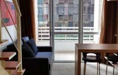 Imagem: O studio possui 1 Dormitório, 1 Banheiro, 1 Vaga na garagem